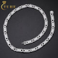 Gra Certificated Vvs Moissanite Hip Hop Jewelry 925 Solid Silver Rapper Waterproof Necklace Lab Grown Diamond Link Chain