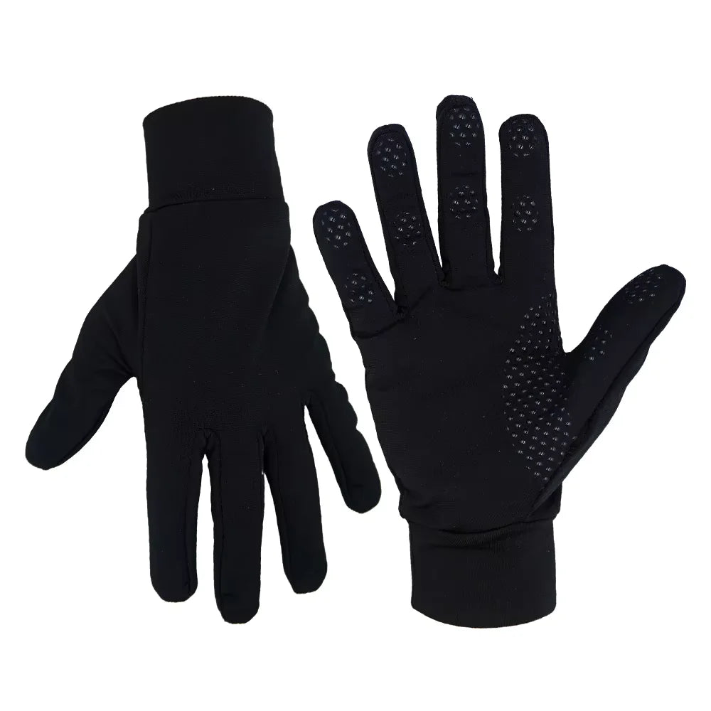 Outdoor Warm Fleece Thickened Touch Screen Windproof and Windproof Cycling Skiing Cycling Gloves