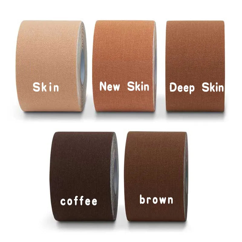 Wholesale Boob Tape for Breast Lift Sticky Body Tape for Push up & Shape in Dress Waterproof Sweat-Proof Bob Tape