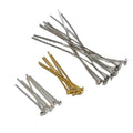 Wholesale Sterling Silver 925 Jewelry T Shape Needle Diy Beads Flat Headed Pin for Diy Jewelry Findings