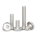 Allen Internal Thread Anti-loose Locked Screw  Hex Socket Screw Bolt for Furniture Thin Head-Cap Screw