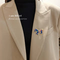 Metal Zinc Alloy Fashion Jewelry Designer Brooches Blur Running Animal Horse Brooches Jewelry and Enamel Pins Brooch Pins