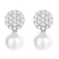 Korean Cute 925 Sterling Silver Pearl Temperament Earrings Women