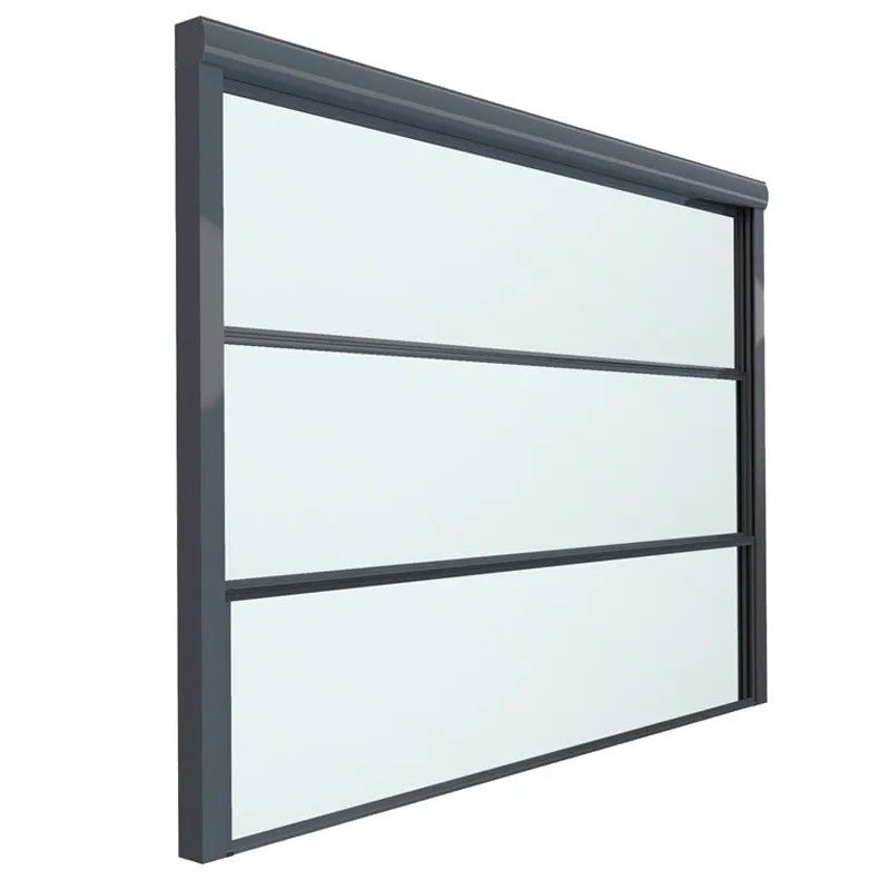 Aluminum Alloy Vertical Sliding Window with Automatic Opening for Living Room-Modern Design Soundproof