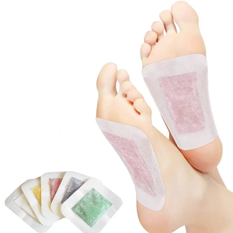 Body Pure Herbal Deep Cleansing Foot Pads All-Natural Bamboo Foot Patch Turmeric Foot Patches