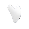 Factory Wholesale Low Price Stainless Steel Heart Shape Gua Sha Facial Tool Scraping Massage Tool