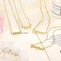 Trendy Fashion Personalized Customized Stainless Steel 18k Gold-Plated Jewelry Unique Unisex Gift Pendant