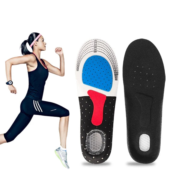 JHW087 Breathable Shock Absorption Plantar Fasciitis Insole Orthotic Eva