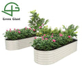 Huizhou Green Giant 17'' Tall U-Shaped Large Modular Corrugated Metal Raised Garden Bed Planter Box for the Garden