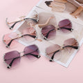 Fashion Luxury Wholesale Designer Shades Bling  Square Sun Glasses  Diamond Women Sunglasses