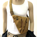 Men Backpack Tactical Sling Bag Running Hiking Cycling One Shoulder Bag Messenger Bag