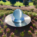 Wholesale Price Modern Feature Eco-Friendly Durable Home Decoration Large Stainless Steel Light Acrylic Sphere Garden Fountain