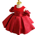 Children Boutique Red Dress Kids Red Princess Dresses for Girls Summer Party Dress