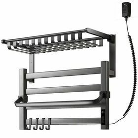 Heater Drying Racks Heated Warmer Rail Heating Electric Towel Rack Waterproof Heating Electric Towel Rack Customized Logo Oem