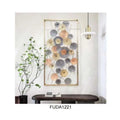 134.6X68.6CM Spring Flower Iron Wall Decoration Room Modern Light Luxury Living Room Sofa Background Hanging Dropshipping DDP