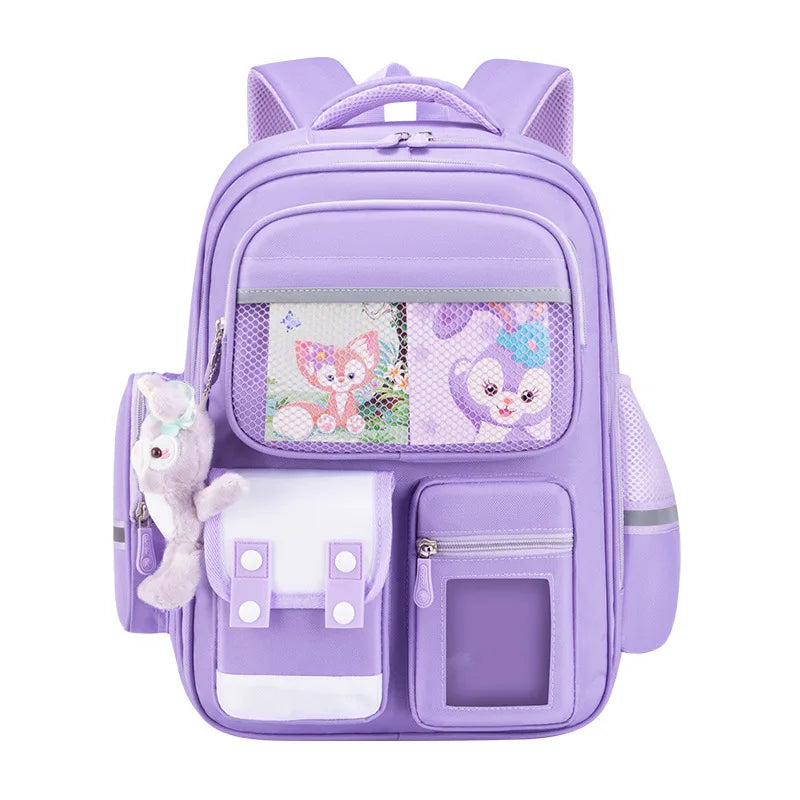 3D Strobe Light Student Backpack Cute Cool and Large Capacity Kids School Bag Bags School Water Proof School Bag for Students