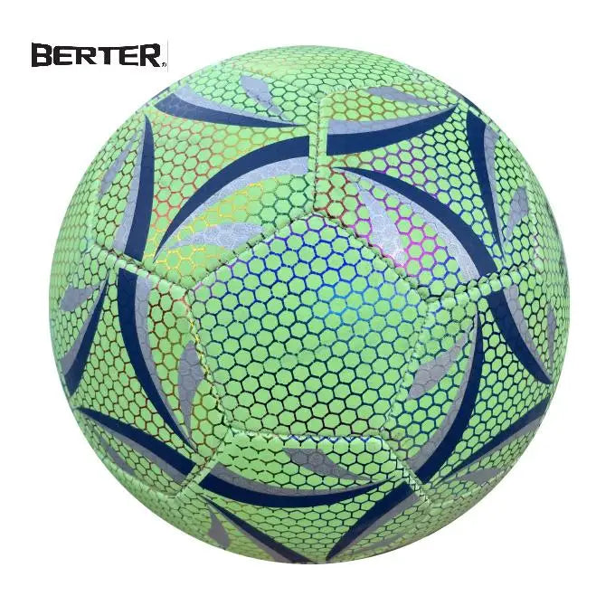 Luminous Machine-Sewn Soccer Ball for Night Training Size 5 for Primary School Students and Competition Football