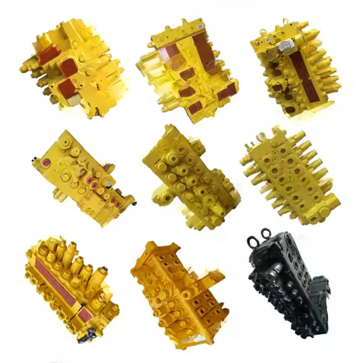 Hitachi Hydraulic Main Control Valve Assembly for EX100 EX120-2 EX200 EX200-5 EX220LC EX300 Excavator Original Brand Parts