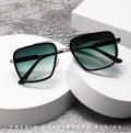 2024 Wholesale High Quality Fashion Square Sunglasses Metal Frames Eyeglasses Custom Logo Black Square Sunglasses Frames