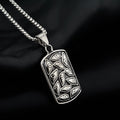 Evil Eye Hip-Hop Titanium Steel Evil Eye Pendant Personality Men and Women Casual Couple Necklace