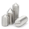 DIN 438/551/553 Coarse Slotted Grub Set Screw with Cup/flat/cone Point