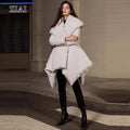 Wholesale Original High-end Design Dress Coat Sense Street Style Waist Down Jacket Slim Slim Down Dress Jacket