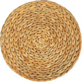 Custom Natural Handmade Decoration Woven Straw Water Hyacinth Placemat