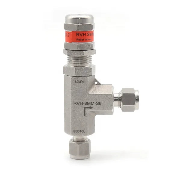 Spring Safety Valve Spring-loaded Automatic Relief Valve Stainless Steel Proportional Pressure Relief Valve