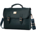 LOVEVOOK 15.6 Inch Laptop Bags Women Business Canvas Shoulder Bag Large Capacity Ladies Office Handbags Satchel Bags Women