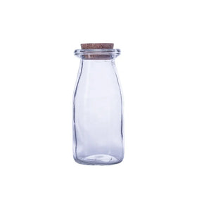 200ml Clear Round Empty Candy Packaging Jar Decorative Candy Jar with Lid