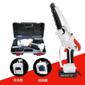 Portable 6inch Handheld Electric Tree Wood Cutting Cordless Chain Saw Machine Mini Lithium Electric Chainsaw Battery