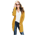 2022 Fashion Fall Autumn Winter Regular Women Casual Plaid Knitted Tassel Front Logo Cardigan Sweater