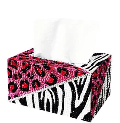 G-161 Diamond Art Crafts Mosaic Art Home Decor Portrait Paint DIY 5D Diamond Tissue Box