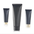 100g Matte Black Cosmetic Plastic Soft Tube Empty Facial Cleanser Hand Cream Soft Tube Squeeze Hose