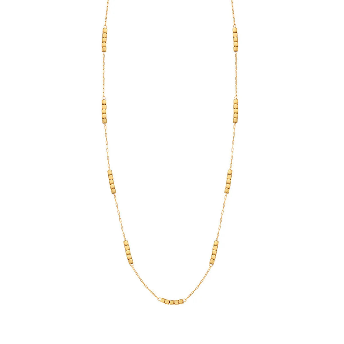 New Arrival MICCI Unique Trendy Custom Stainless Steel Jewelry Beads Trendy Necklace 2024