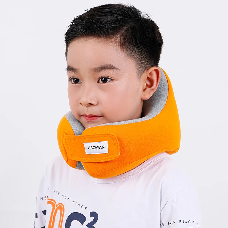 Latest Car Seat Head Support Cushion Kids Travel Pillow Memory Foam Kids Neck Pillow