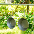 Folding Pure Titanium Sierra Bowl Camping Titanium Bowls Outdoor Titanium Pot for Picnic Traveling