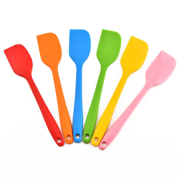 Hot Selling Integrated Translucent Large Size Silicone Gel Cake Scraper Silicone Spatula