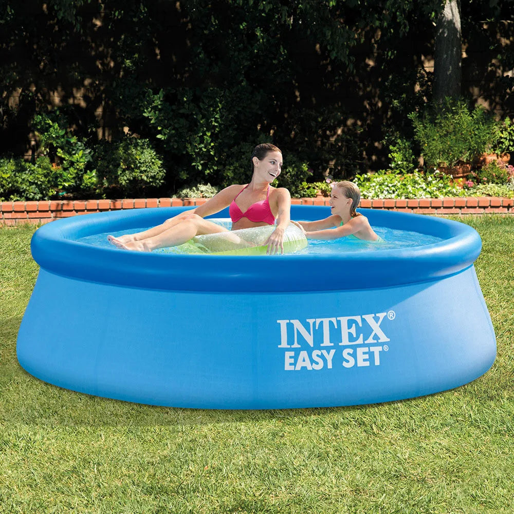 INTEX 28106 8ft X 24 in Inflatable Pool Above Ground Swimming Pools