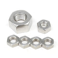 Hastelloy C-276 Tuercas M6 Inconel 601 Inco 600 ISO 4032 Nut ASTM A194 Gr. 8M (ANSI B18.2.2) HEAVY HEX NUT