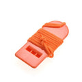 Hot Sale Colorful Plastic Football Whistle for Promotional Gifts With OPP Bag