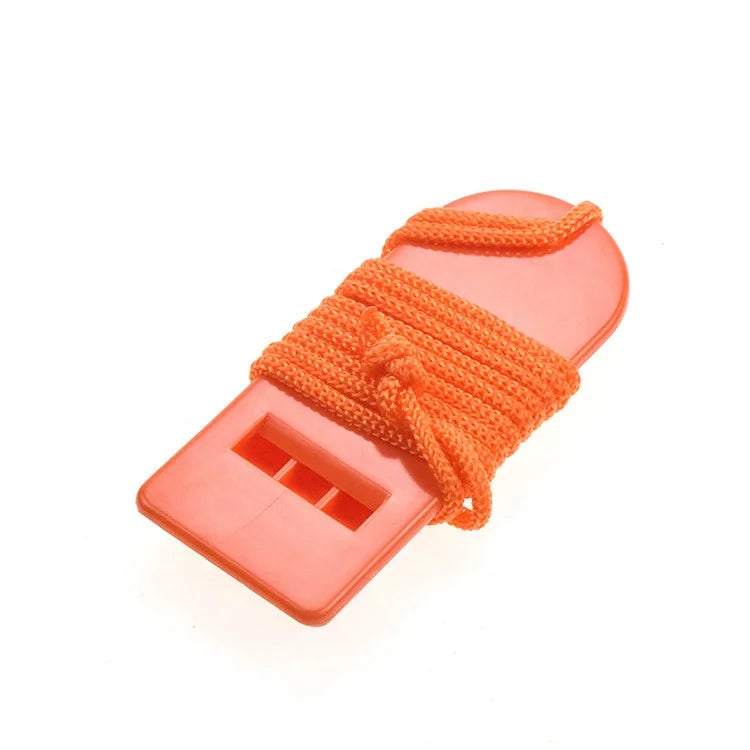 Hot Sale Colorful Plastic Football Whistle for Promotional Gifts With OPP Bag