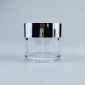 Refillable Face Cream Cosmetic Container Plastic Transparent Round Acrylic Container Jar 30g Plastic Cosmetic Jar 0.5OZ 1oz 2OZ
