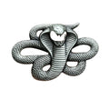 Vintage Metal Animal Snake Belt Buckle for Men Western Denim Belt Buckle