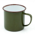 Vintage Style Souvenir Enamel Cup Mug for Drinking Coffee Bear Tea Camping Campfire Hiking 240ml