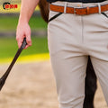 Custom Man Silicon Equestrian Clothing Breeches Man Horse Riding Pants Equestrian Breeches Jodhpur with Phone Pocket