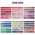 Gel Uv Ongle Professionnel Wholesale Factory Base Top Coat Nail Polish UV Gel Costruttor Set