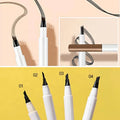 Best Selling Custom Durable Wild Eyebrow Pencil Waterproof Sweat-Proof Four-Fork Liquid Eyebrow Pen Labeling Wholesale