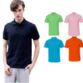 EU Big Size Good Quality 100% Cotton 220 Gsm Plain Blank Men Polo Shirt Men's  Short Sleeve Polo T-shirt