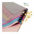 100% Pure Linen Solids Denim Fabric Breathable Home Textile Men's Shirt School Uniforms Cars Bags